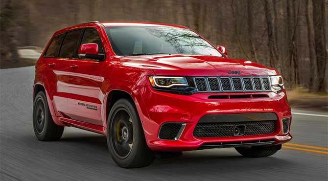 Jeep grand cherokee trackhawk 707KS