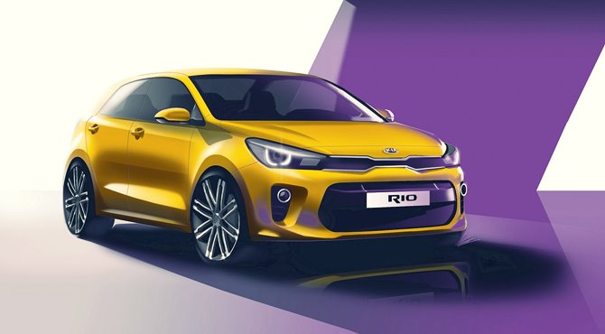 Nova Kia Rio četvrte generacije prednji deo