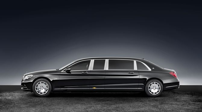 Maybach S600 Pullman Guard izgled