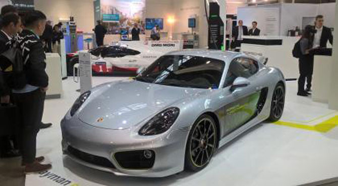 porše cayman EV
