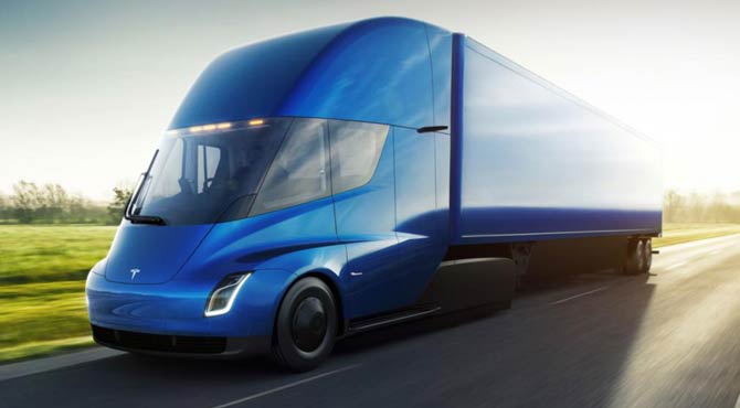 tesla kamion